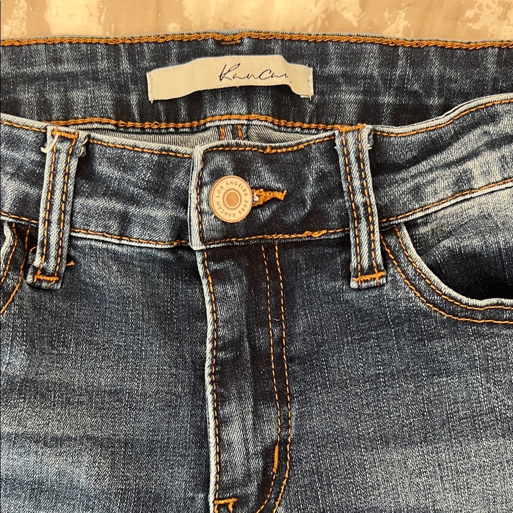 KanCan High Rise Dark Blue Jeans